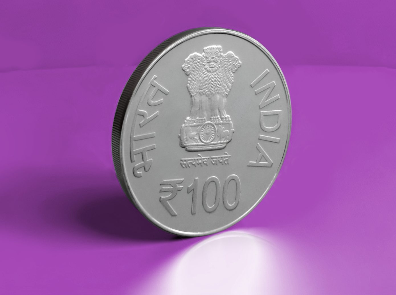Karnataka Bank - Celebrating 100 Years of Trust | Rs. 100 Proof Coin | MDF Box - Image 3