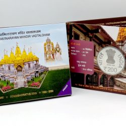 Shree Swaminarayan Mandir, Vadtaldham Dwishatabdi Mahotsav – Proof Folder Packing - FGCO001710