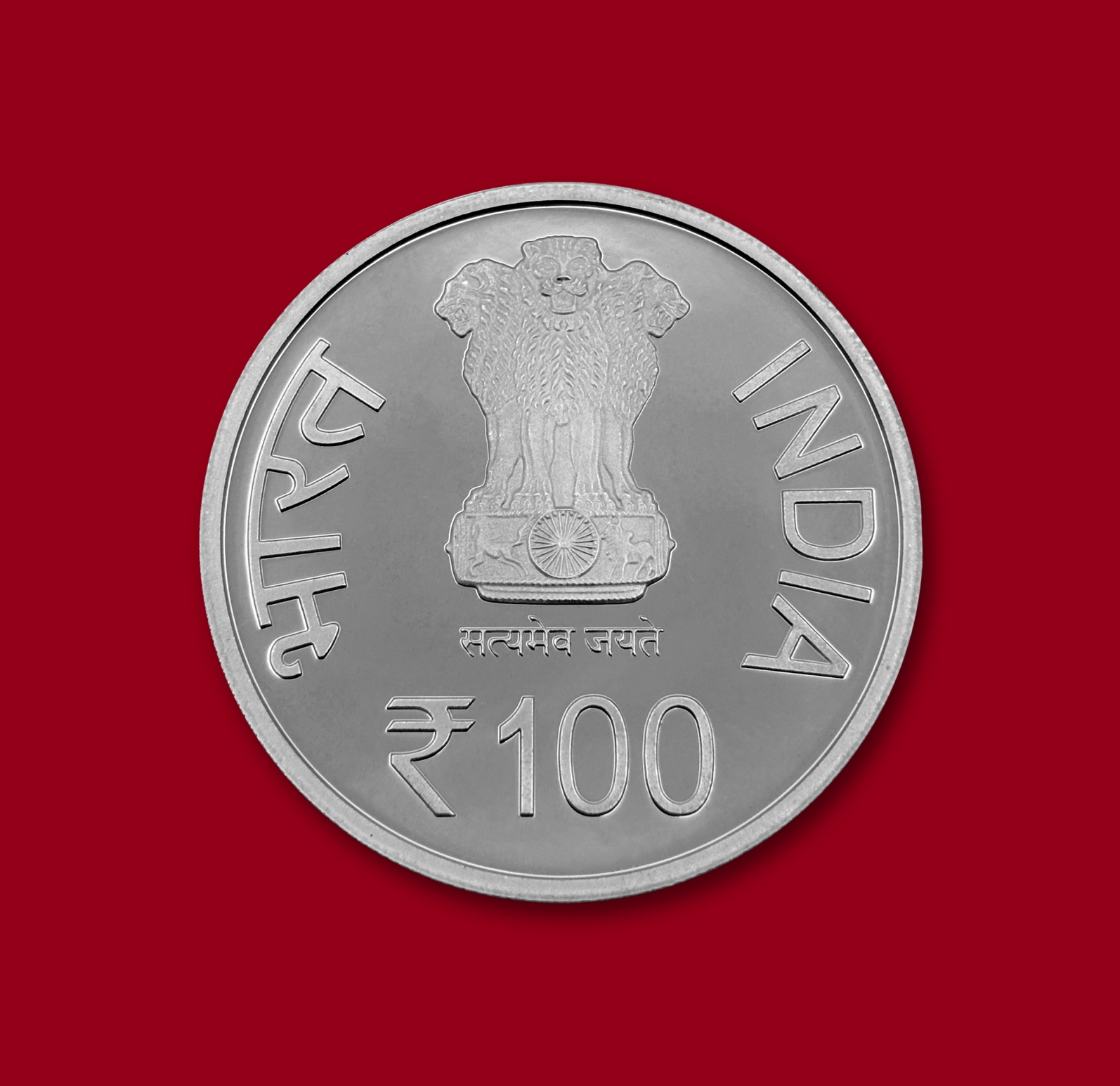 Shri. Atal Bihari Vajpayee Birth Centenary(Denomination of ₹ 100) Proof -Wooden Packing – FGCO001754 - Image 2