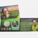 Birth Centenary of Prof. M.S. Swaminathan | Rs. 100 UNC Coin | 3-Fold Pack