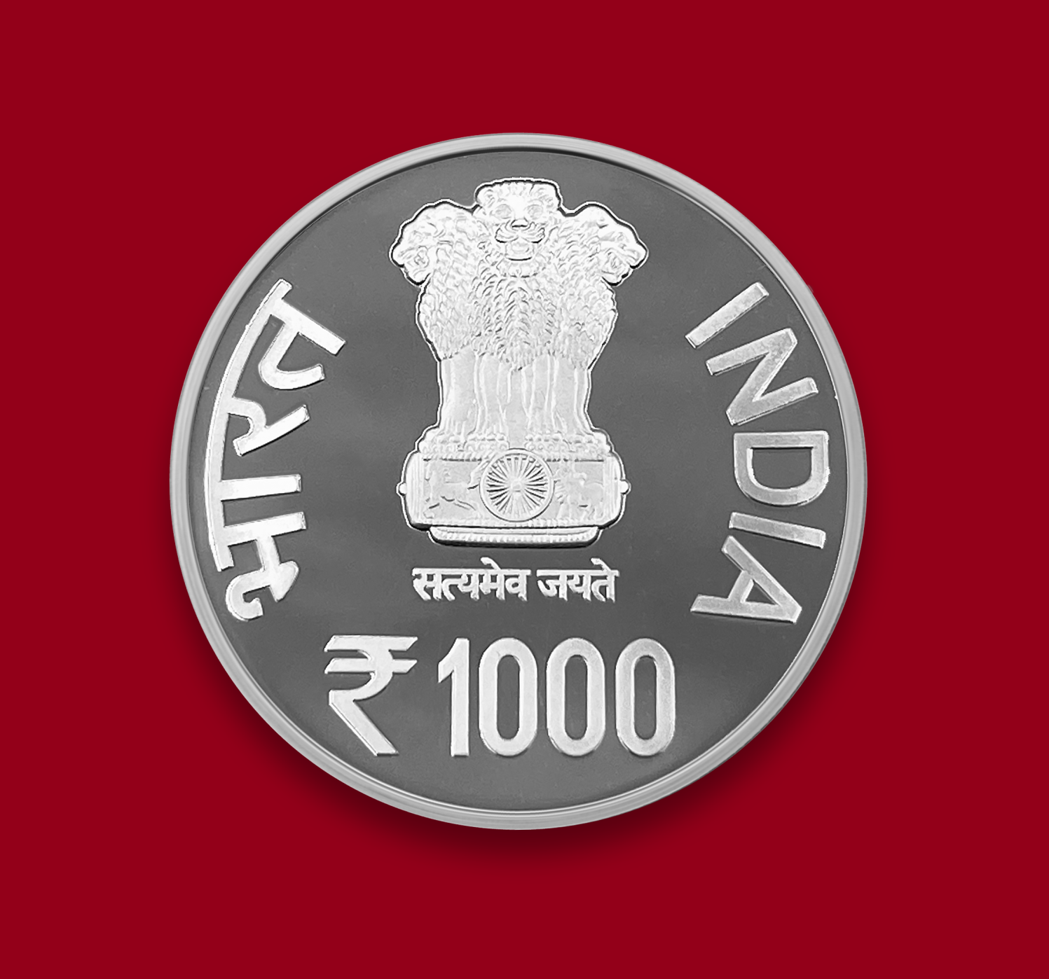 1000 Years of Naval Expedition of Emperor Rajendra Chola – I Denomination of ₹ 1000 Proof -Folder Packing – FGCO001930 - Image 5