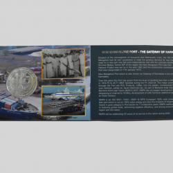 Golden Jubilee of New Mangalore Port Authority | Rs. 50 UNC Coin | 3-Fold Pack