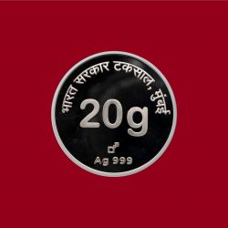 Peacock Silver coin 20 gram -FGSM000632
